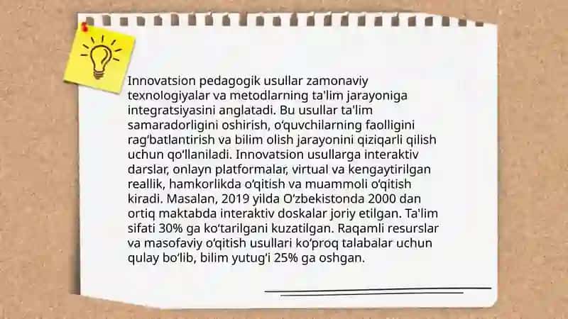 Ta'limda o'yin texnologiyalarining afzalliklari 4