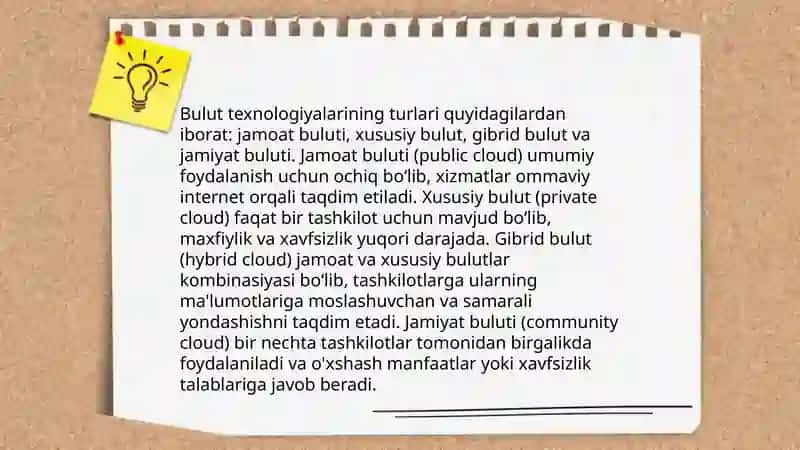 Bulut texnologiyasi tushunchasi 4
