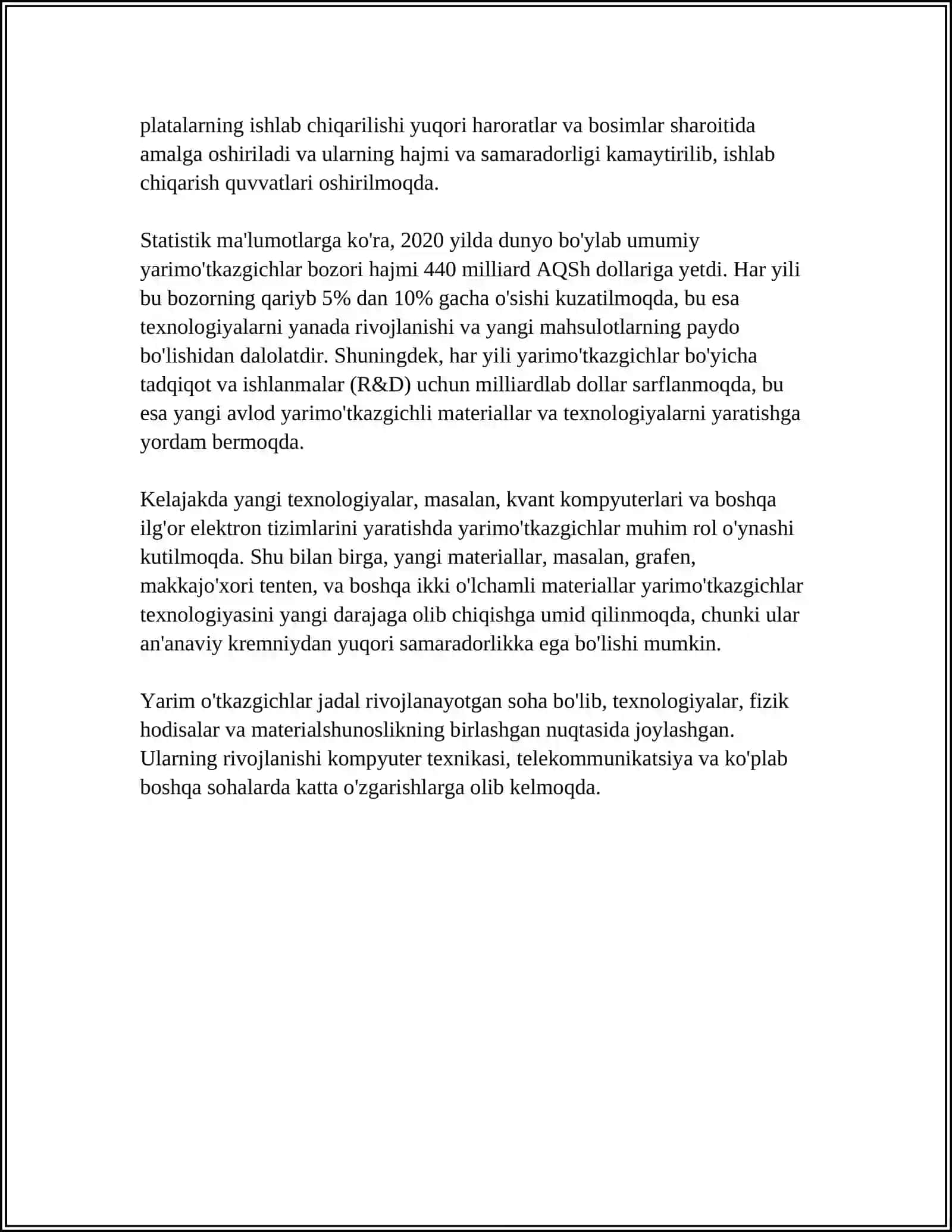 YARIM OʻTKAZGICHLI ASBOBLAR 4