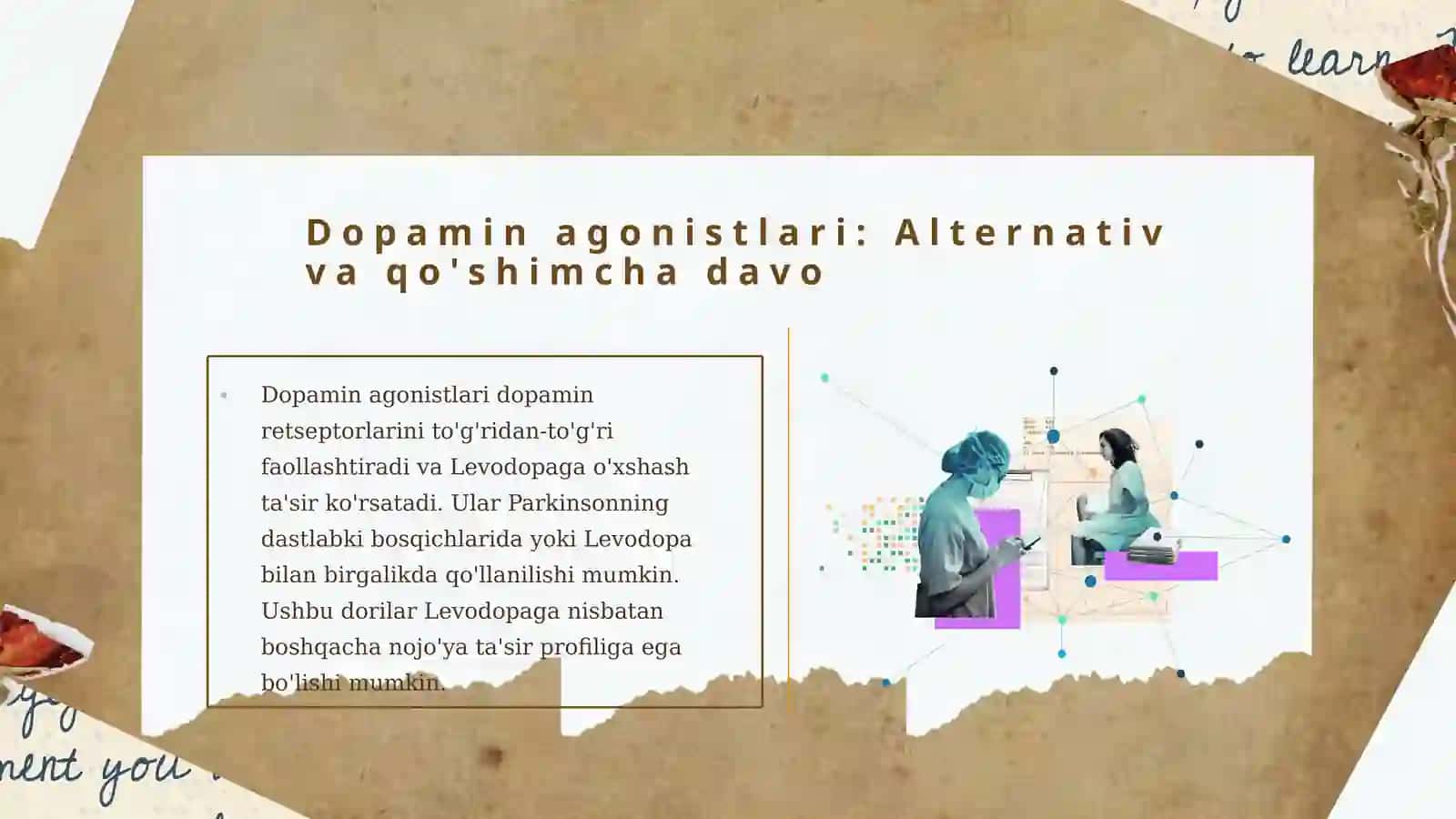 Parkinson kasalligini davolashda ishlatiladigan dori vositalari 4