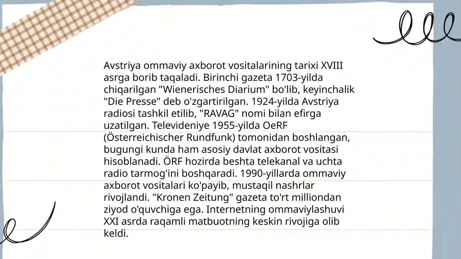 Avstriya media taʼlimi moduli 4
