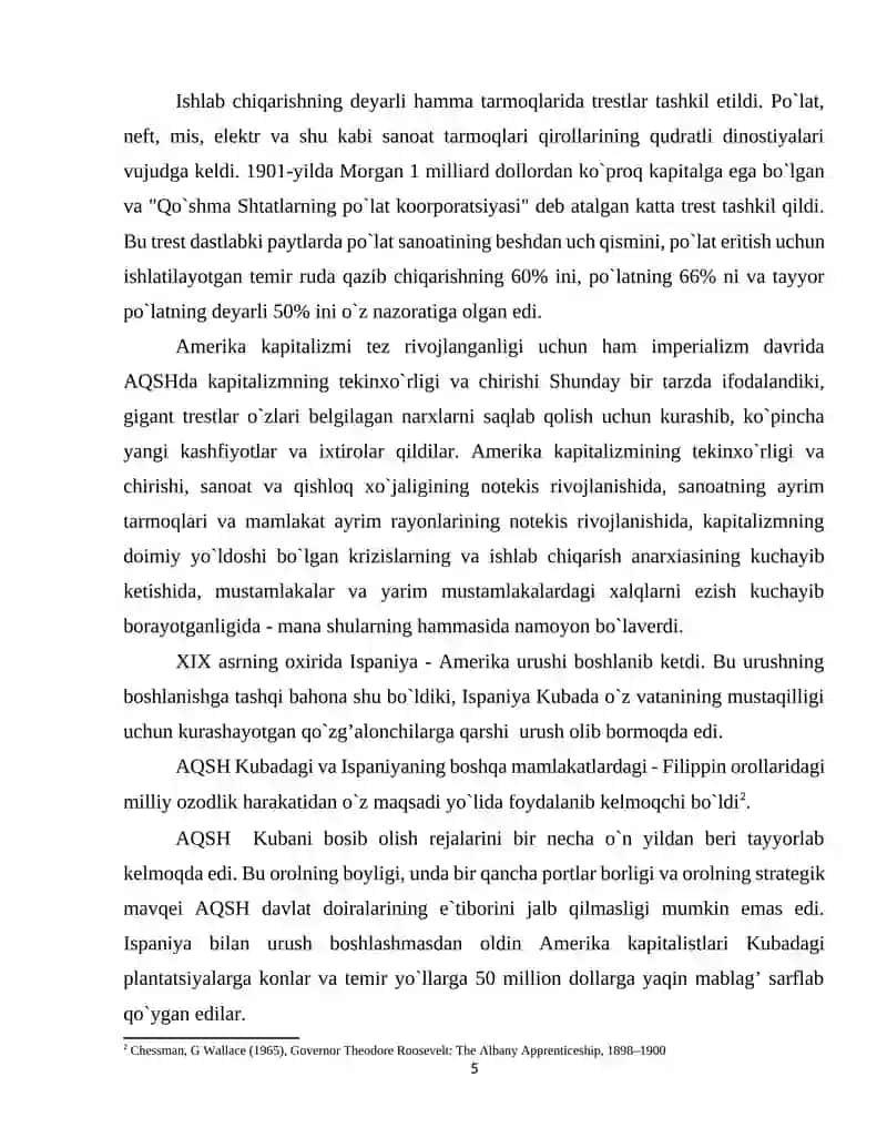 AQSH T.RUZVELT PREZIDENTLIGI DAVRIDA 4