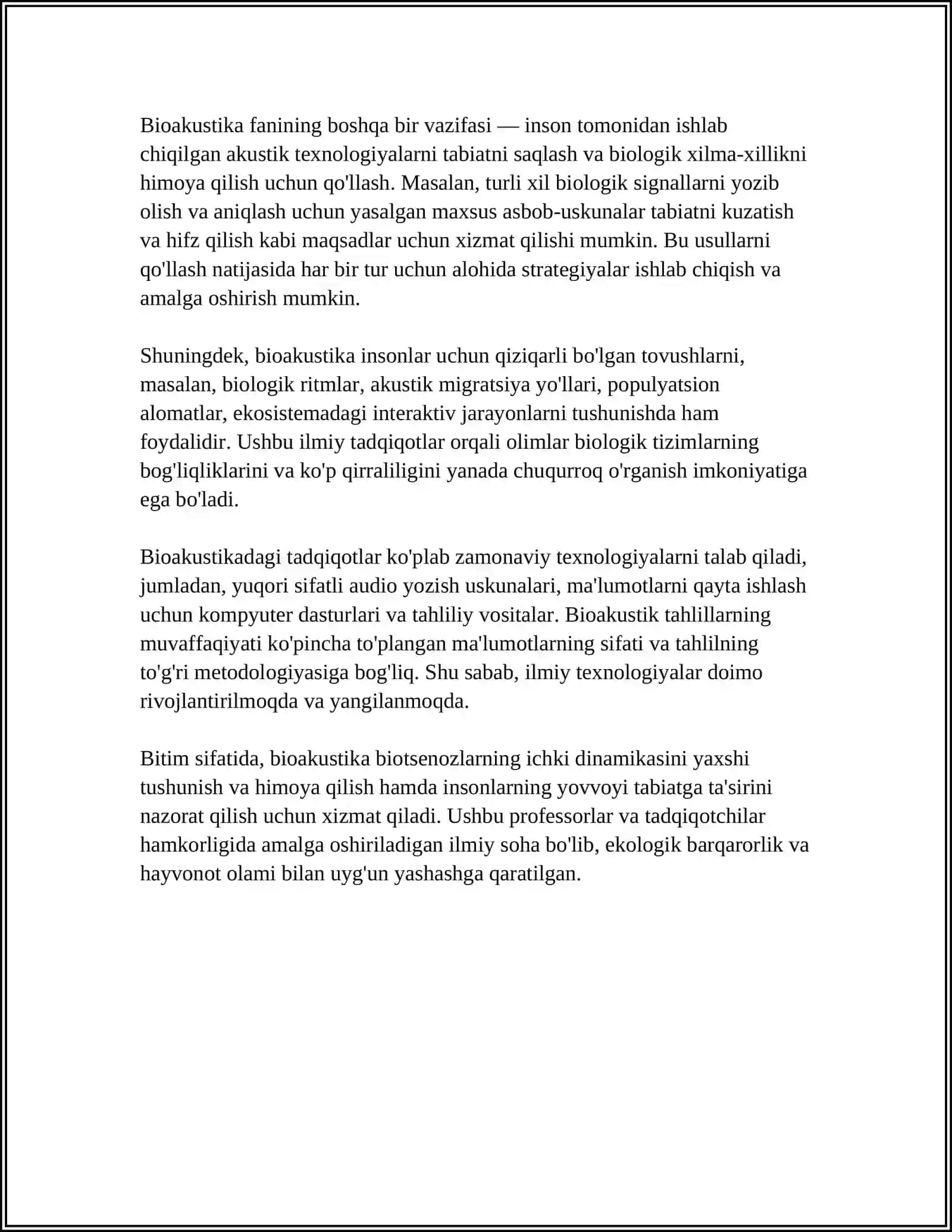 BIOAUSTIKA ASOSLARI 4