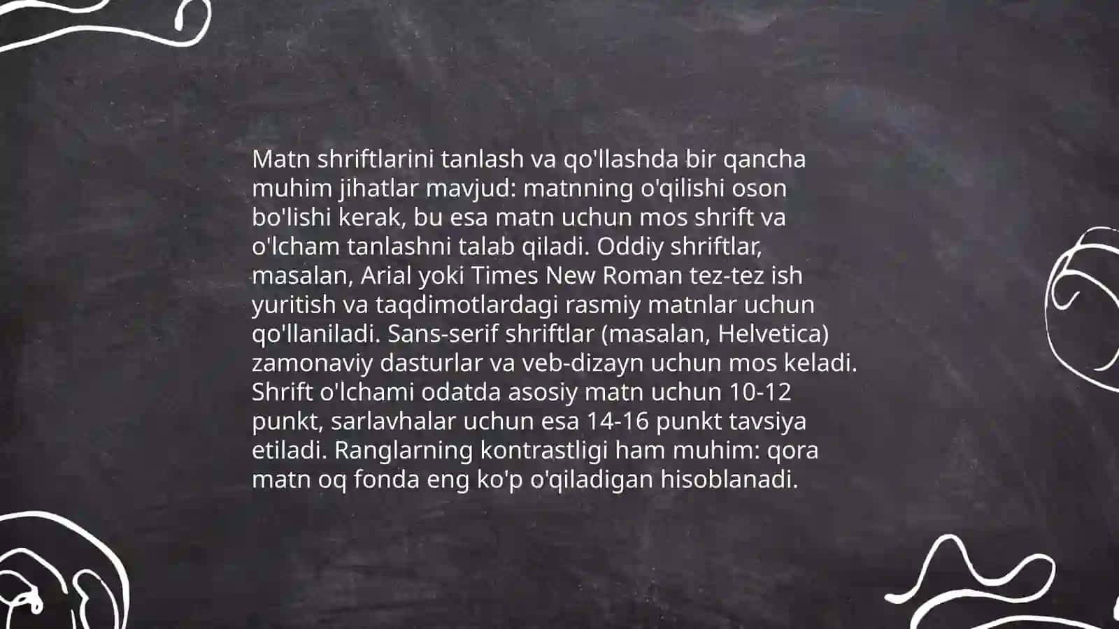 Corel Drawda matnlar bilan ishlash slayd 4