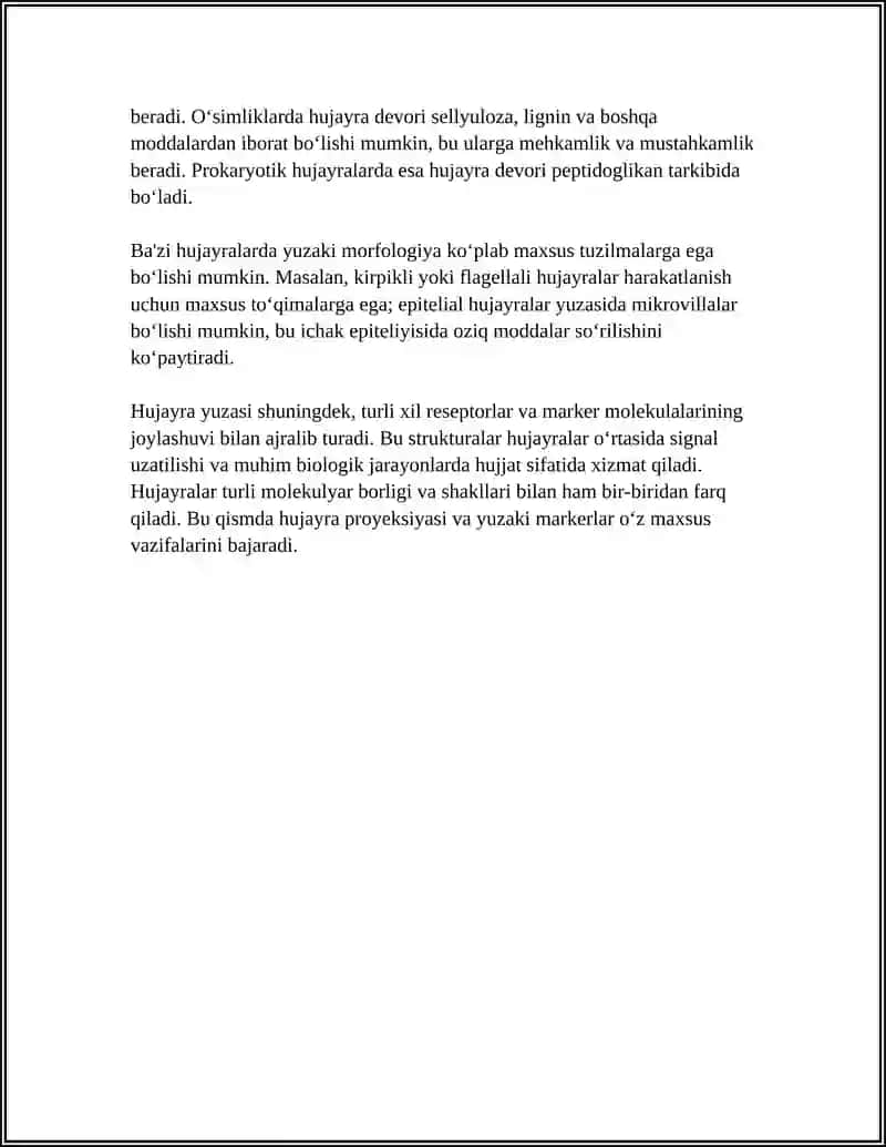 HUJAYRA VA ORGANELLALARNING MORFOLOGIK JIHATDAN TUZILMAVIY ASOSI 4