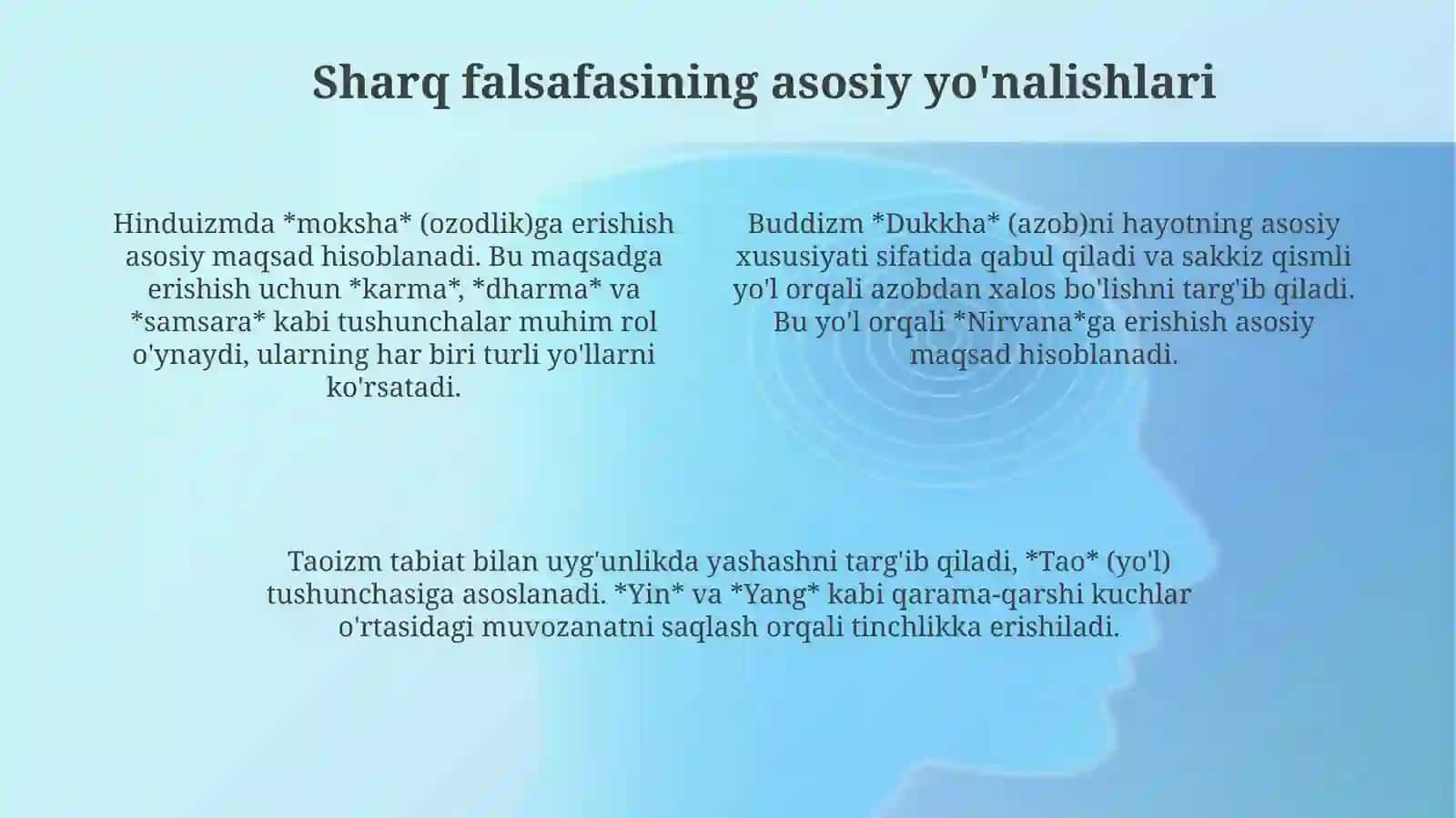 Falsafaning mohiyati haqida sharq va g'arb mutafakkirlari 4
