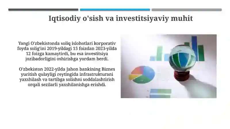 Yangi O'zbekistonda amalga oshirilgan islohotlar 4