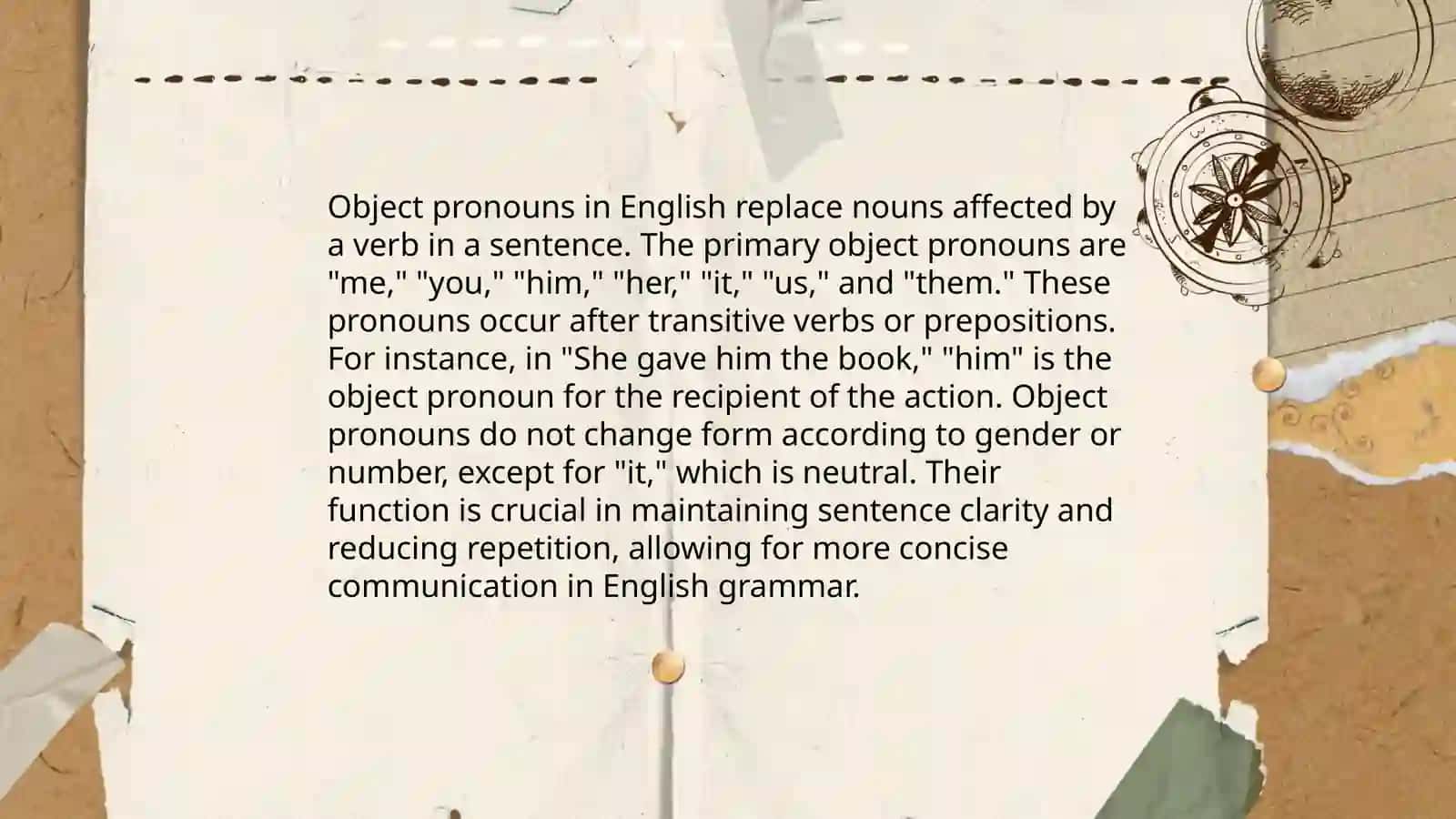 persional pronouns 4