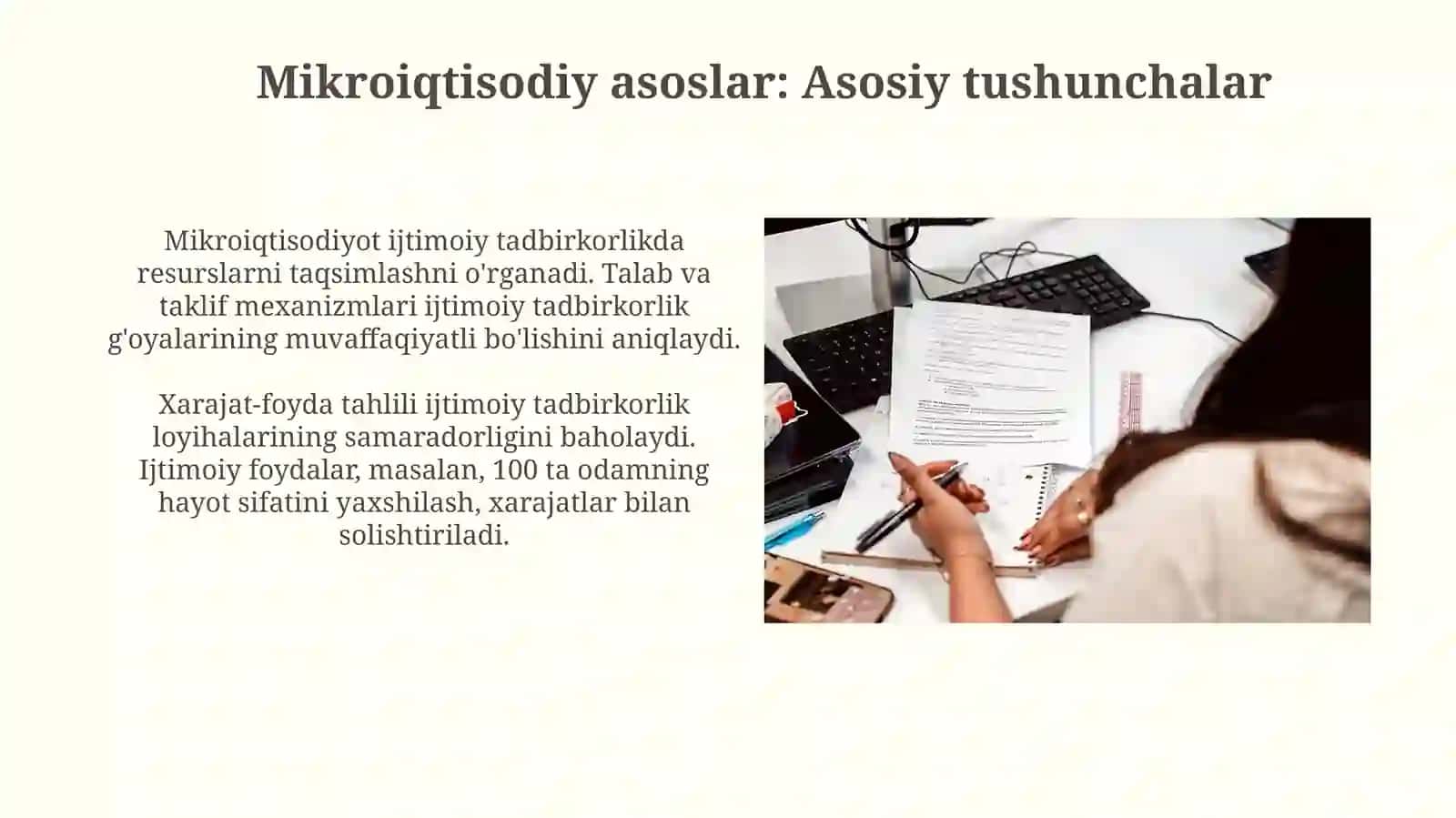 Ijtimoiy tadbirkorlik va uningmikroiqtisodiyasoslari 4