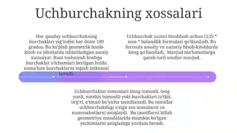 Uchburchaklar 4