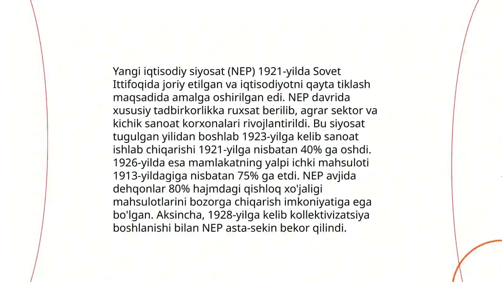 Qayta qurish yillarida O'zbekistondagi ijtimoiy siyosiy vaziyat 4