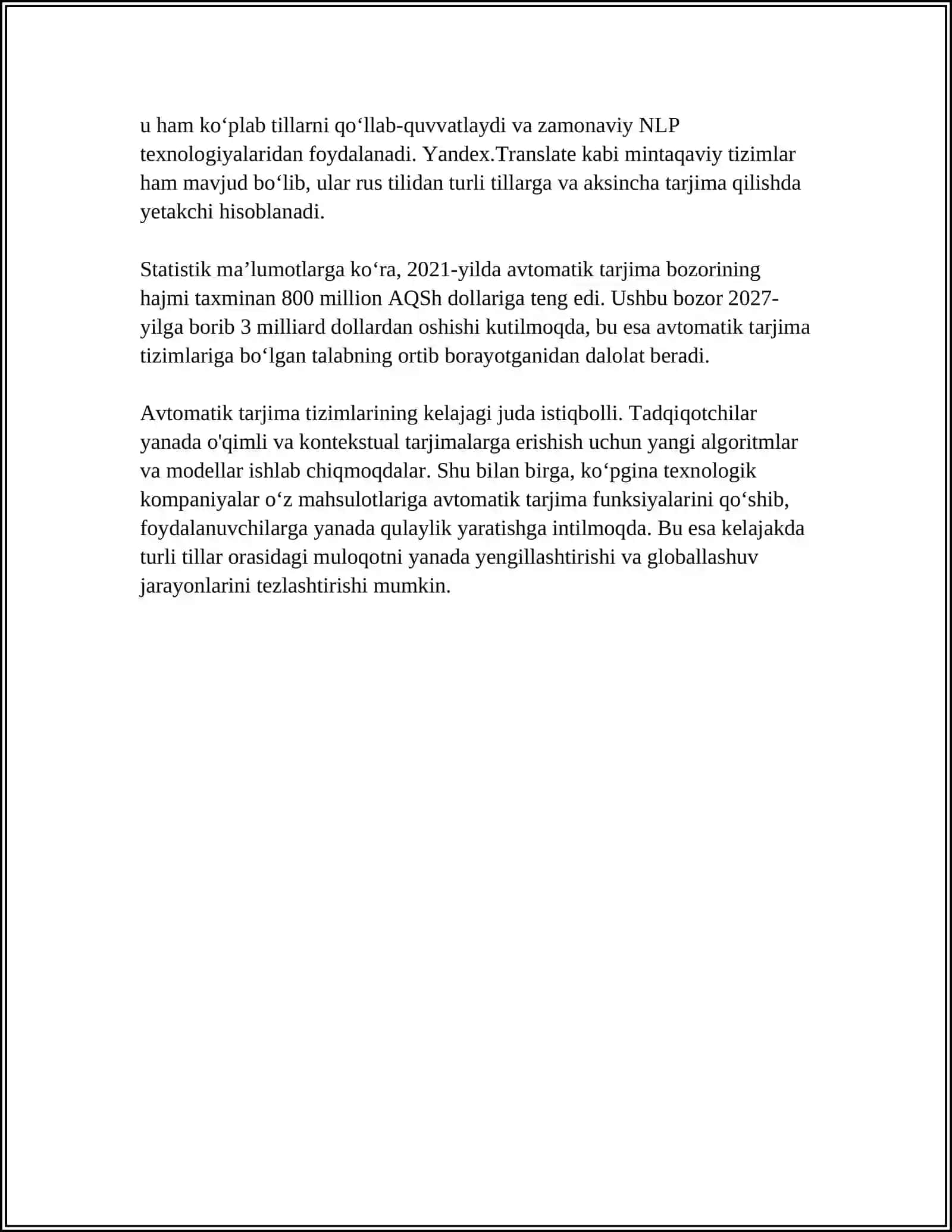 KOMPYUTER LINGVESTIKASIDA TIL VA NUTQ MASALALARI 4