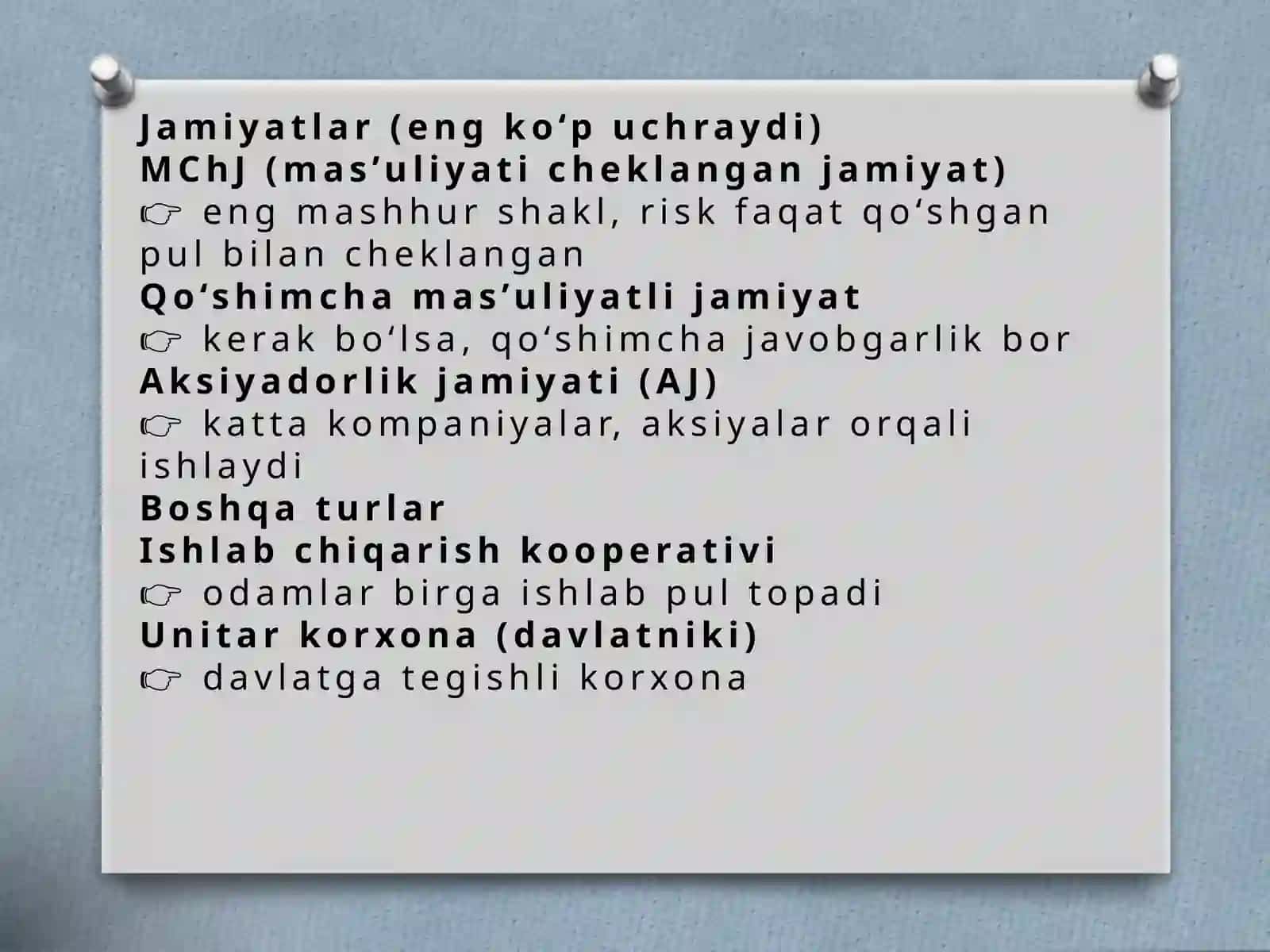 Tijorat tashkilotlari Tijorat tashkilotlari 4