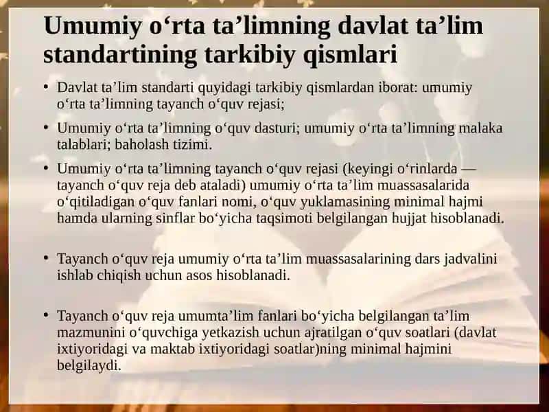 Boshlang‘ich sinflarda matematikadan DTS  va milliy o’quv dasturi tahlili 4