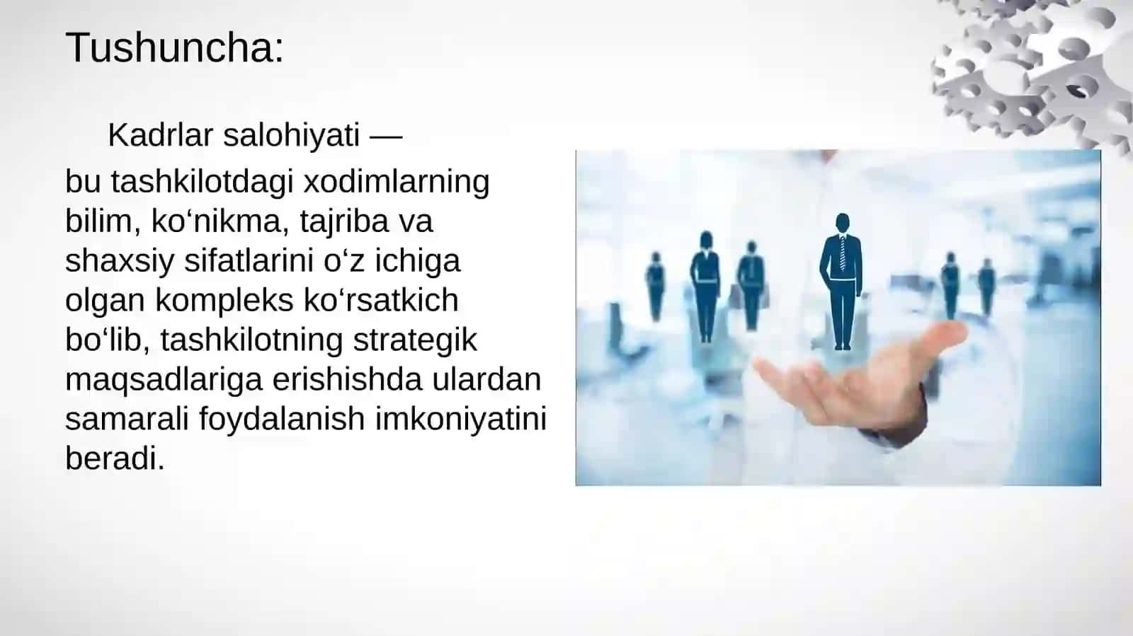 Menejment fanida: kadrlar salohiyatini rivonlantirish 4