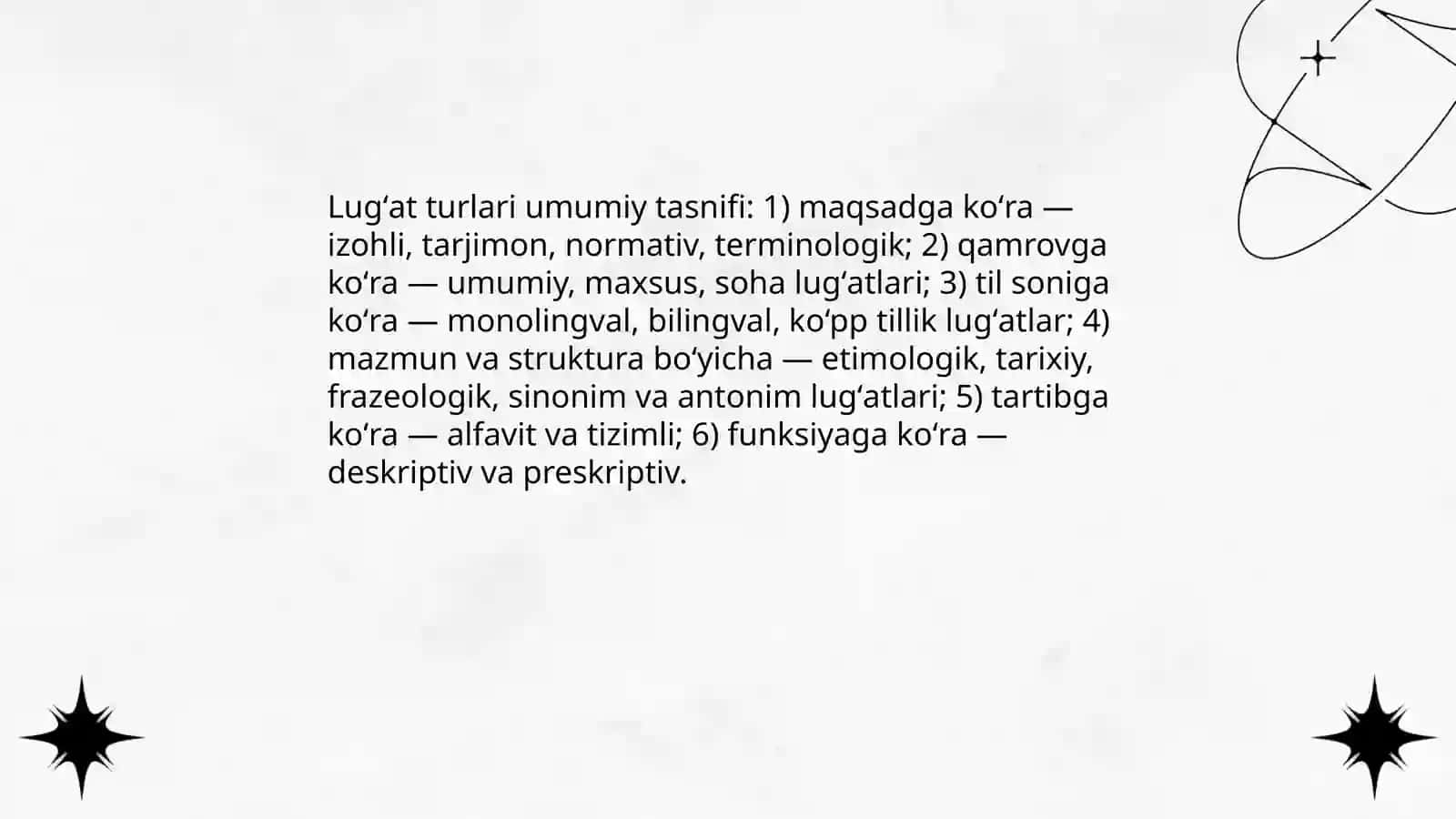 Leksikografiya. Lug'at turlari 4