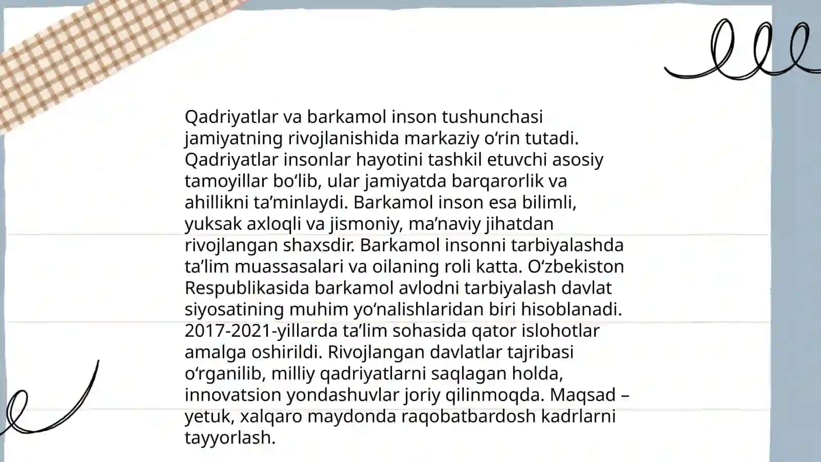 Milliy qadriyatlarning barkamol insonni tarbiyalashdagi ahamiyati 4