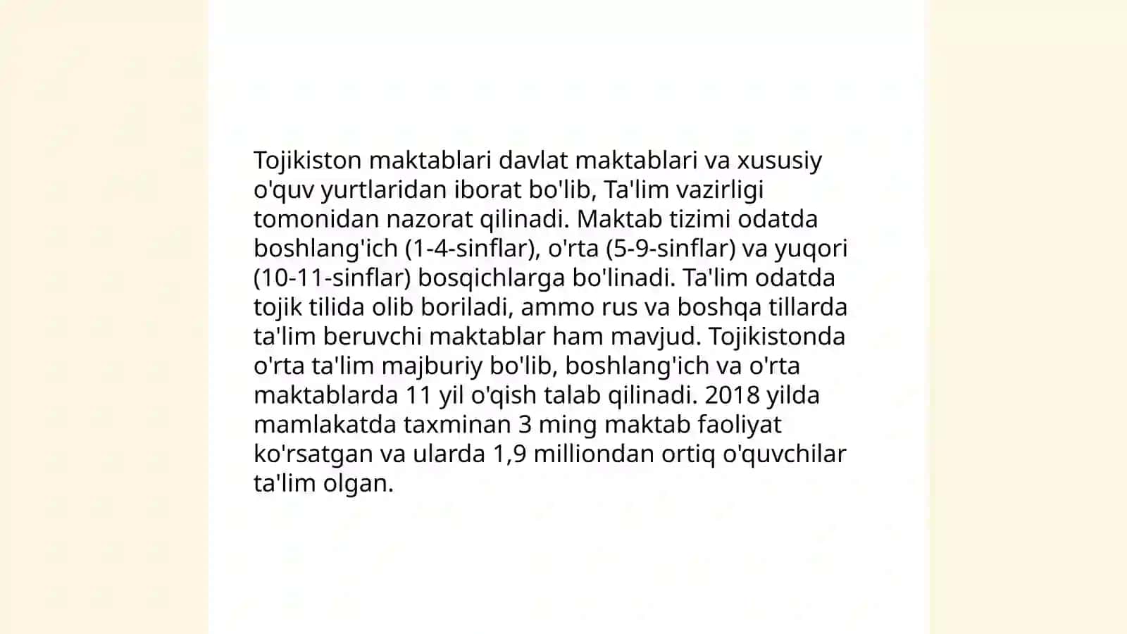 Tojikiston davlati taʼlim tizimi 4