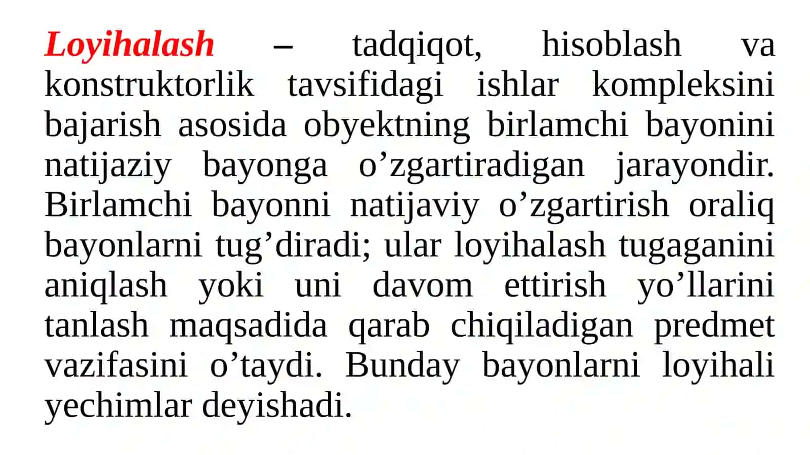 Avtomatlashtirilgan Loyihalash Tizimi tarkibi va strukturasi 4