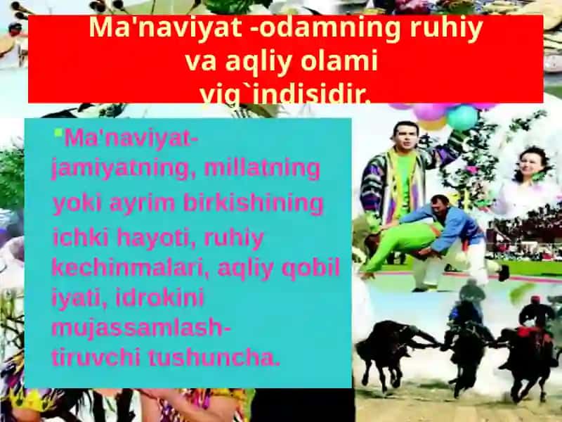 Qadriyattushunchasiningma’nosivauningumumiytavsifi 4