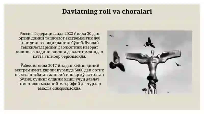Zamonaviy diniy harakatlar va sektalar 4