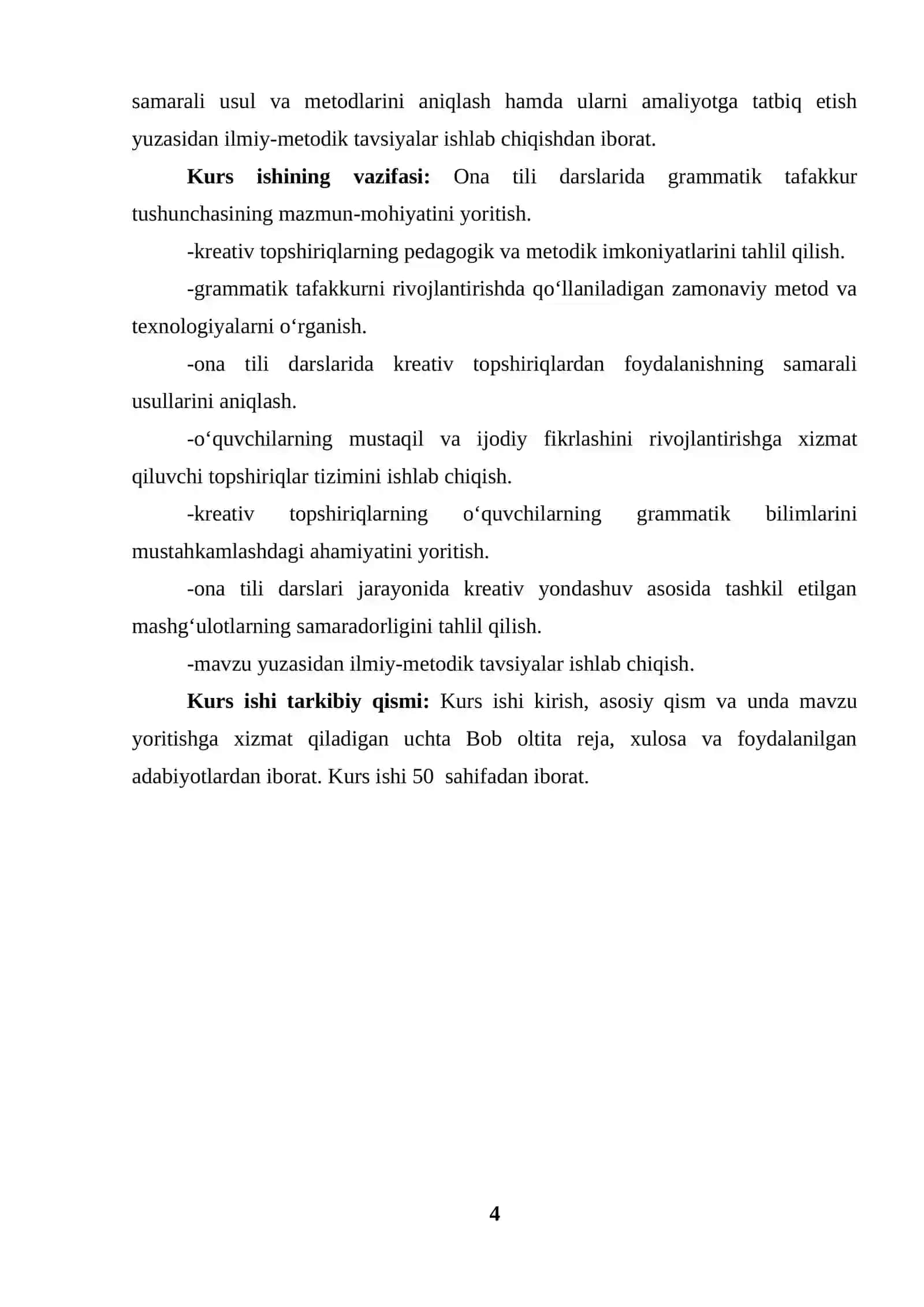 ONA TILI DARSLARIDA GRAMMATIK TAFAKKURNI RIVOJLANTIRISHNING  ILMIY-NAZARIY ASOSLARI 4