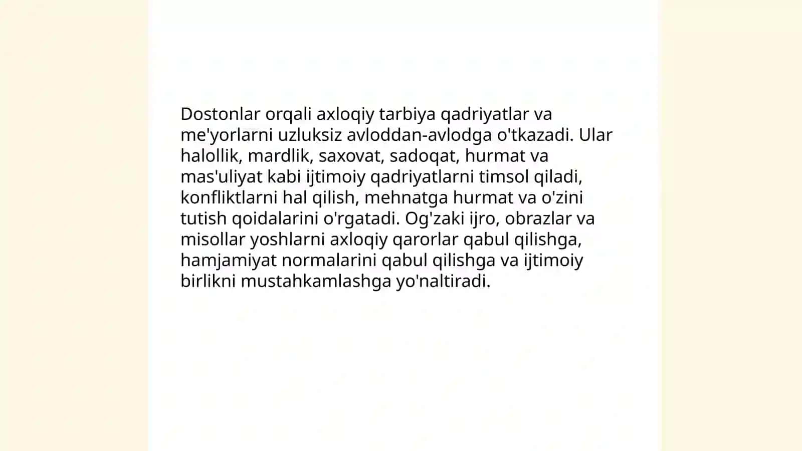 Xalq pedagogikasida dostonlarning tarbiyaviy ahamiyati 4