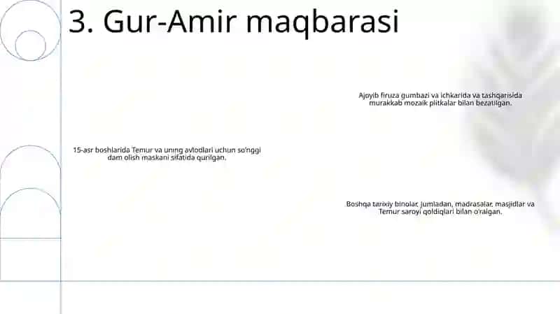 Samarqandning Qadimiy Obidalari 4