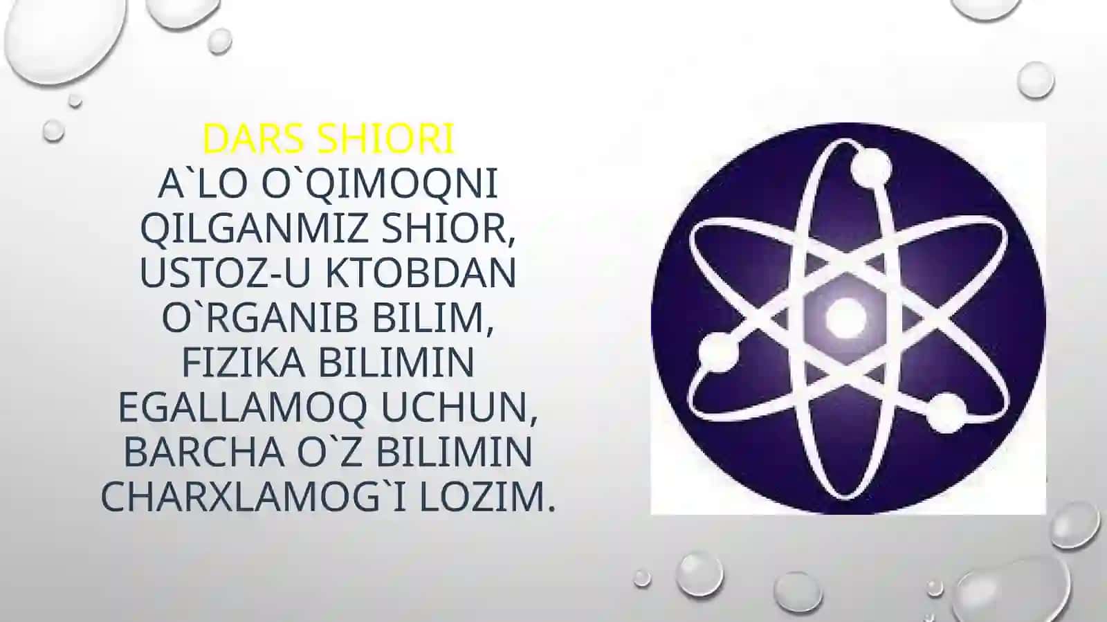 OCHIQ DARS TAQDIMOTI 4