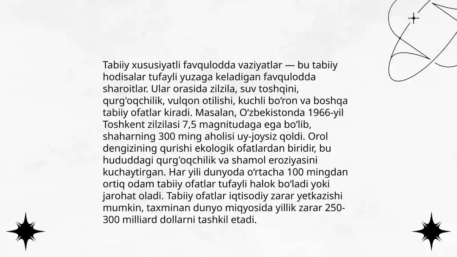 Aholini va hududlarini tabiy hamda texnogen xususiyatli favqulodda vaziyatlardan muhofaza qilish toʼgʼrisidagi qonun 4