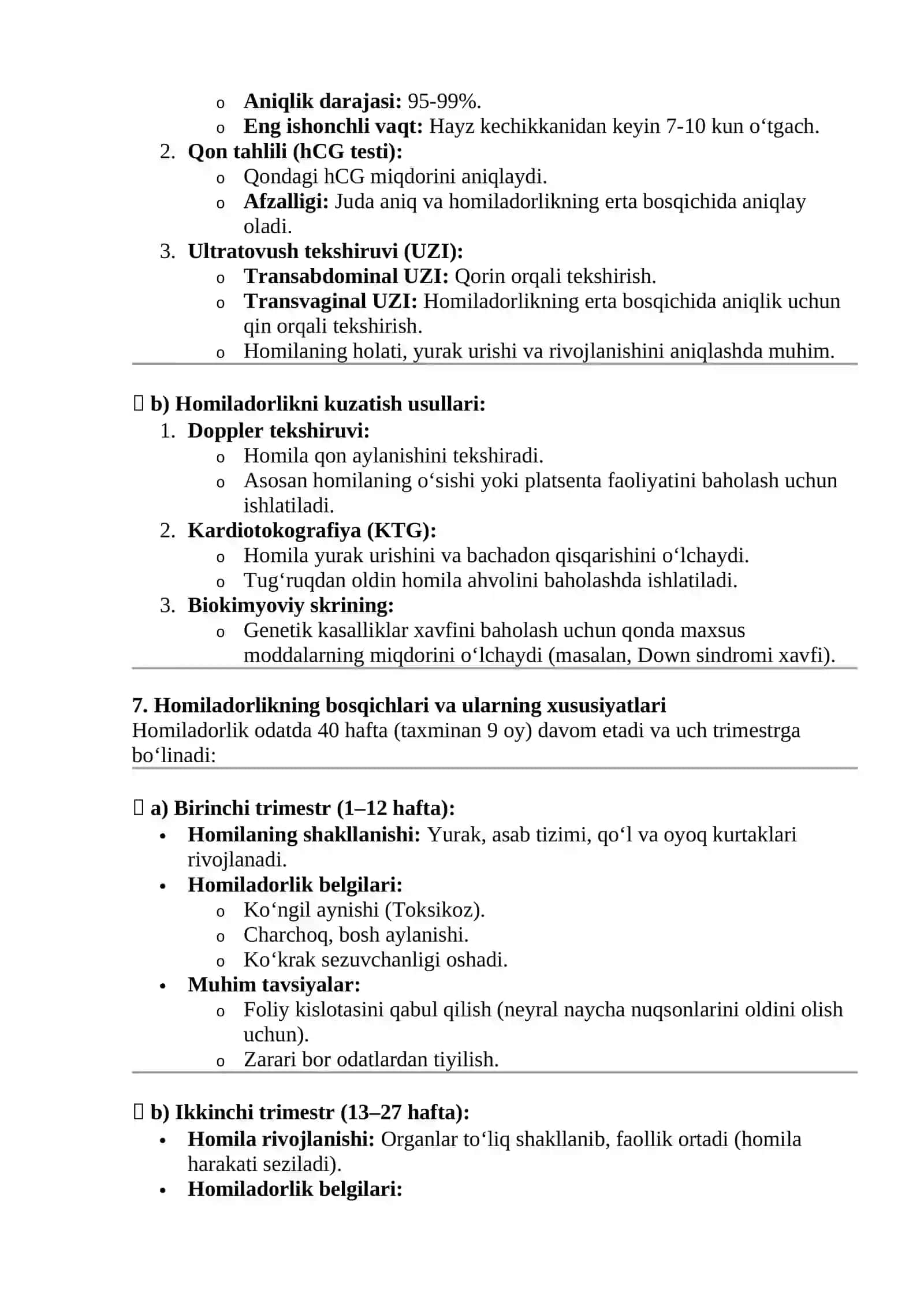 Homiladorlik fiziologiyasi va anatomiyasi kasalliklari 4