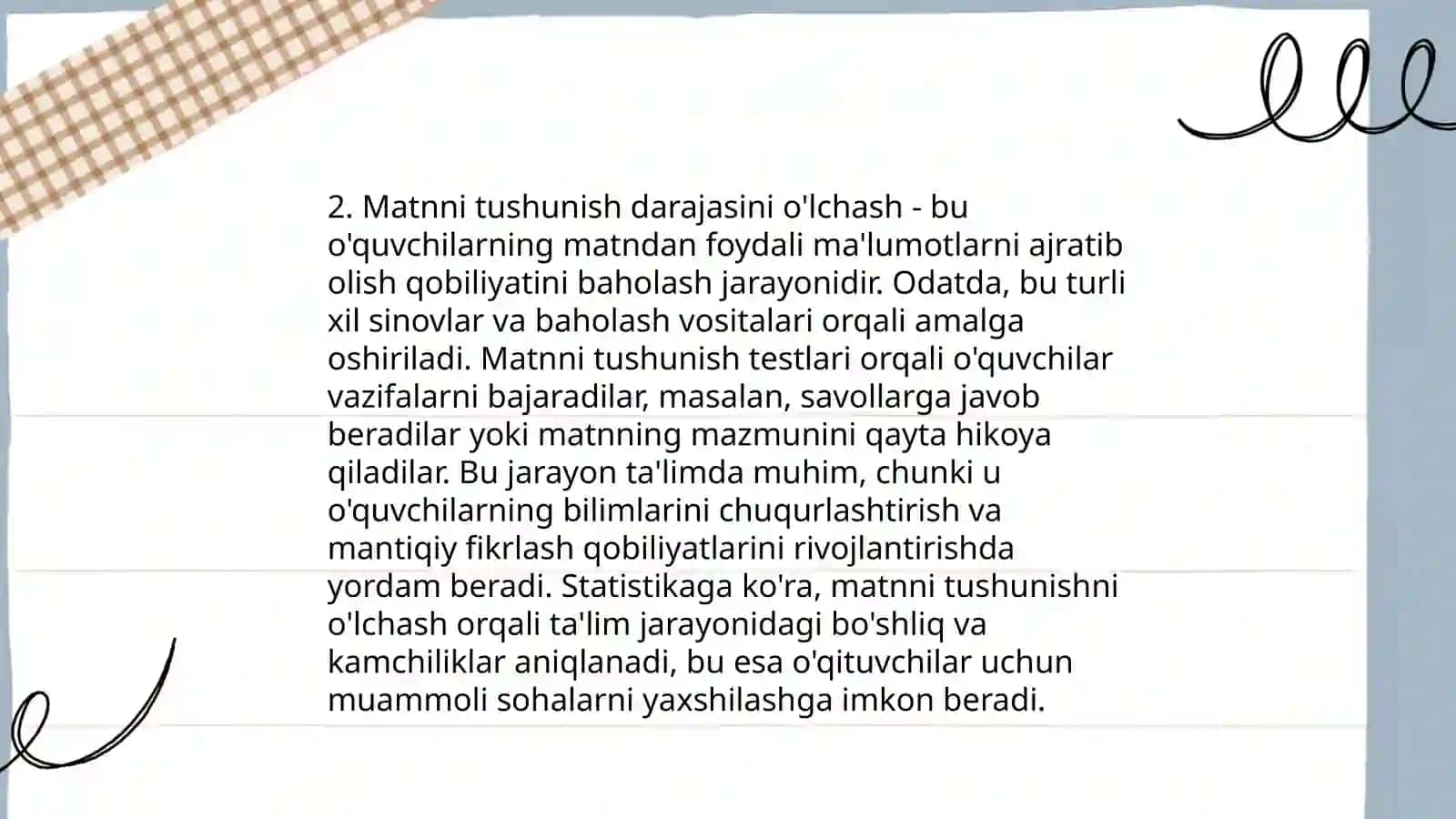 EGRA xalqoro baholash dasturiga oid topshiriqlar ishlab chiqish 4