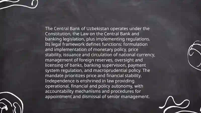 History and establishment of the Central Bank of Uzbekistan 4