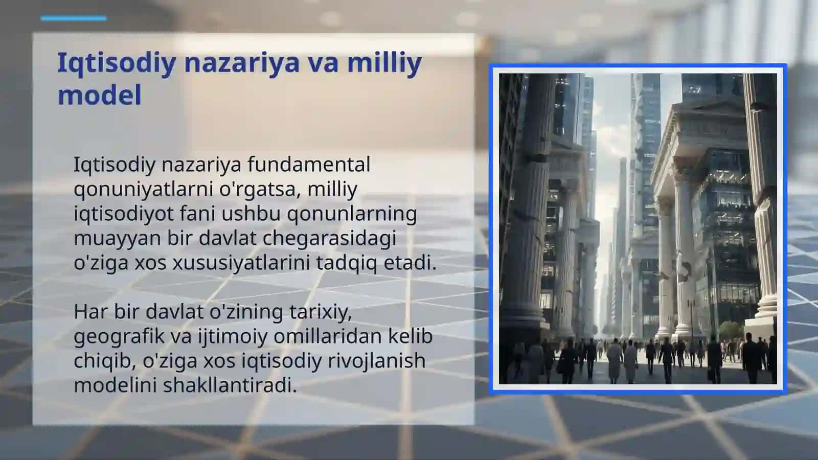 Milliy iqtisodiyotning o'rni 4