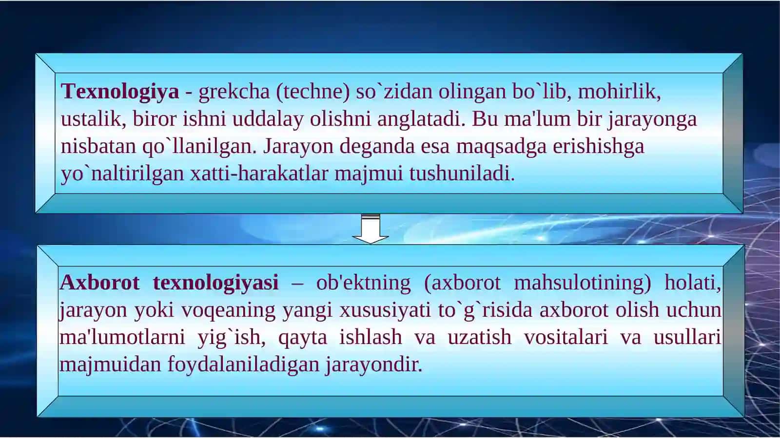 Axborot tеxnologiyalari infratuzilmasining komponеntlari 4