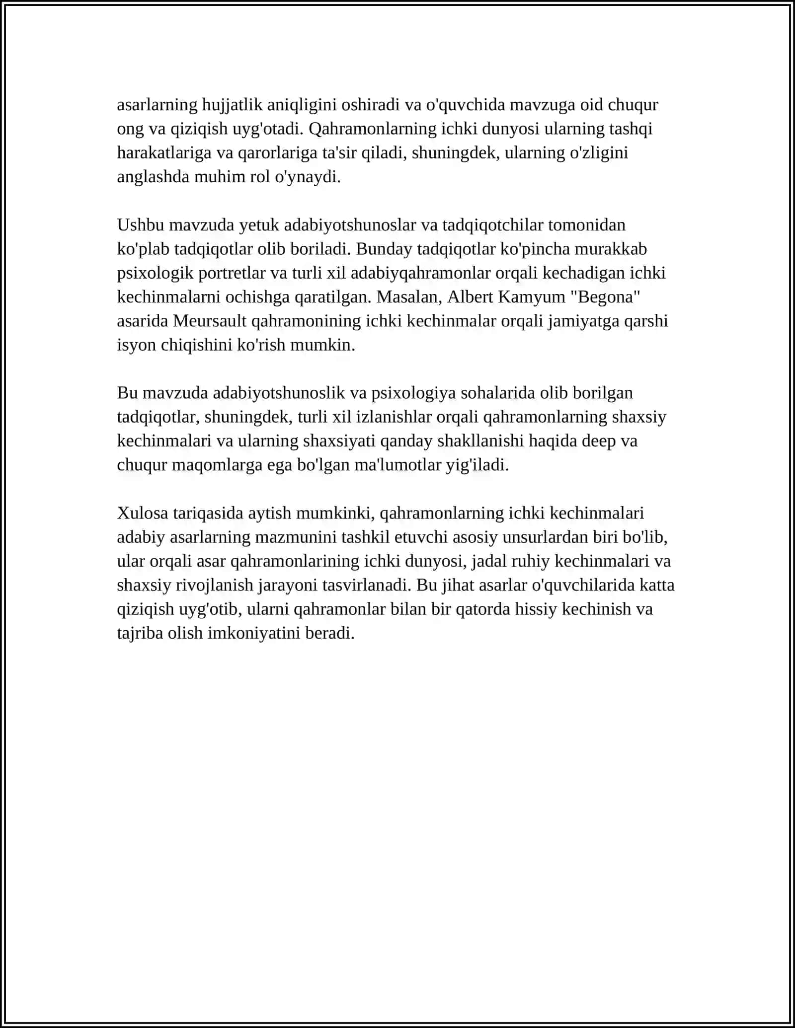 MEHROBDAN CHAYON ASARIDAGI OBRAZLARGA PSIXOLOGIK TAVSIF 4