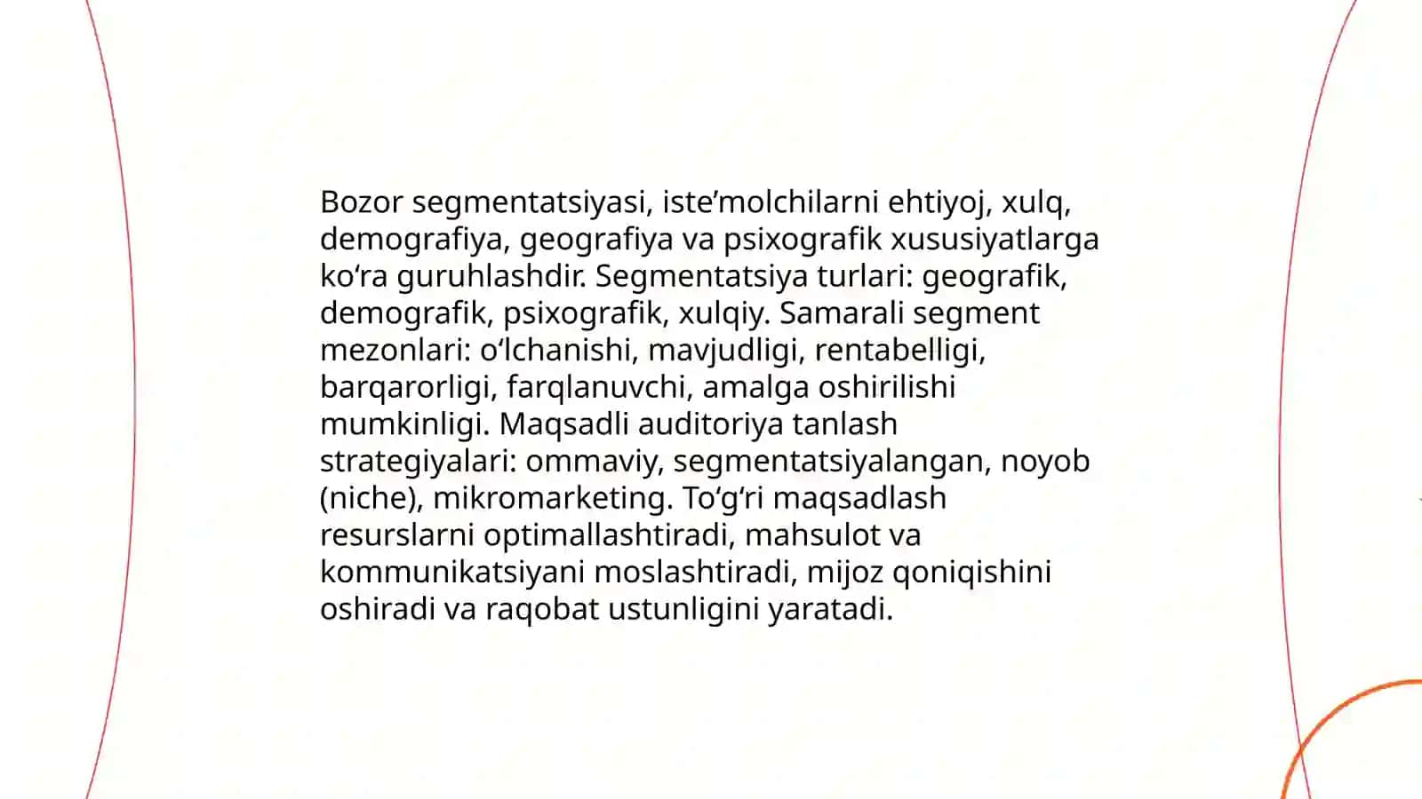 2-mavzu. Marketingning funksiyalari, vazifalari va tamoyillari 4