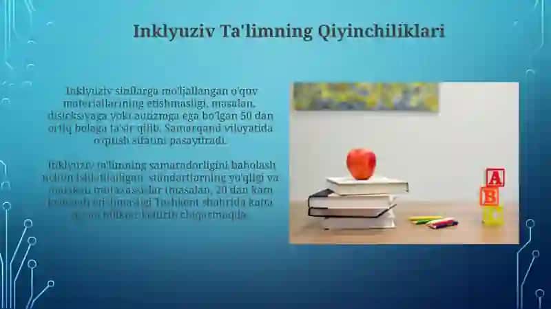 Inklyuziv taʼlim rivojlanishi va istiqbollari 4