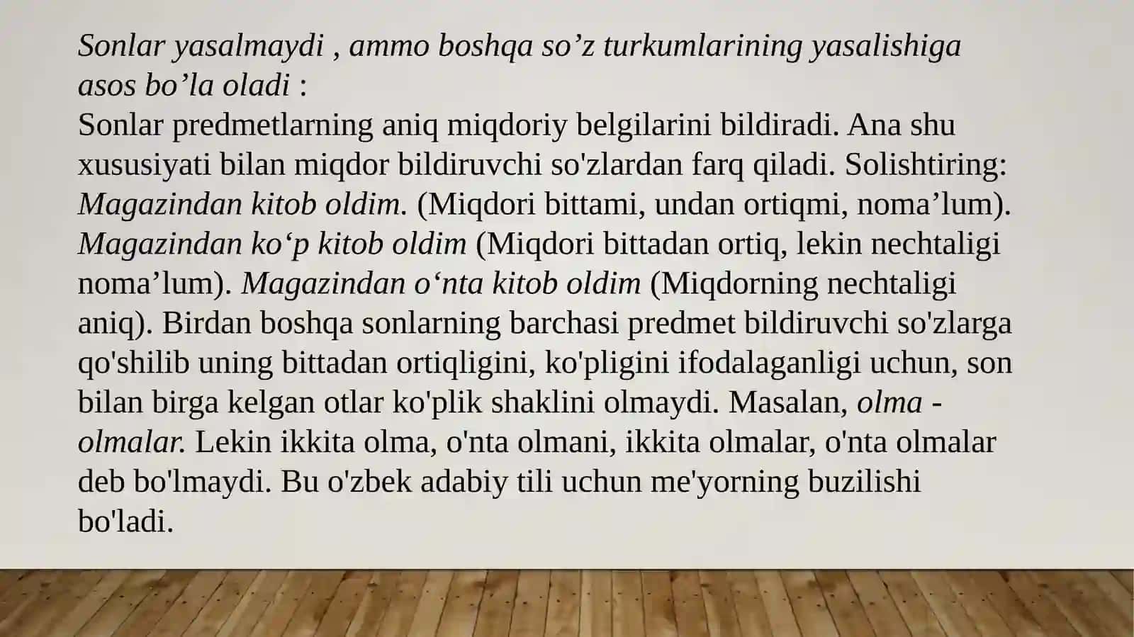 SON SO’Z TURKUMI 4