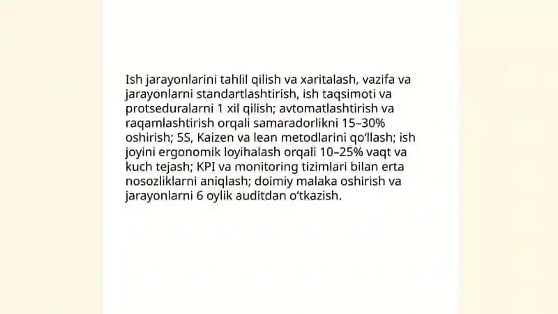 Ishchilar malakasi va kasbiy tayyorgarligi 4