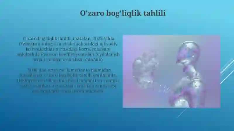 Suniy intelektda berilganlarni tahlili usullari 4
