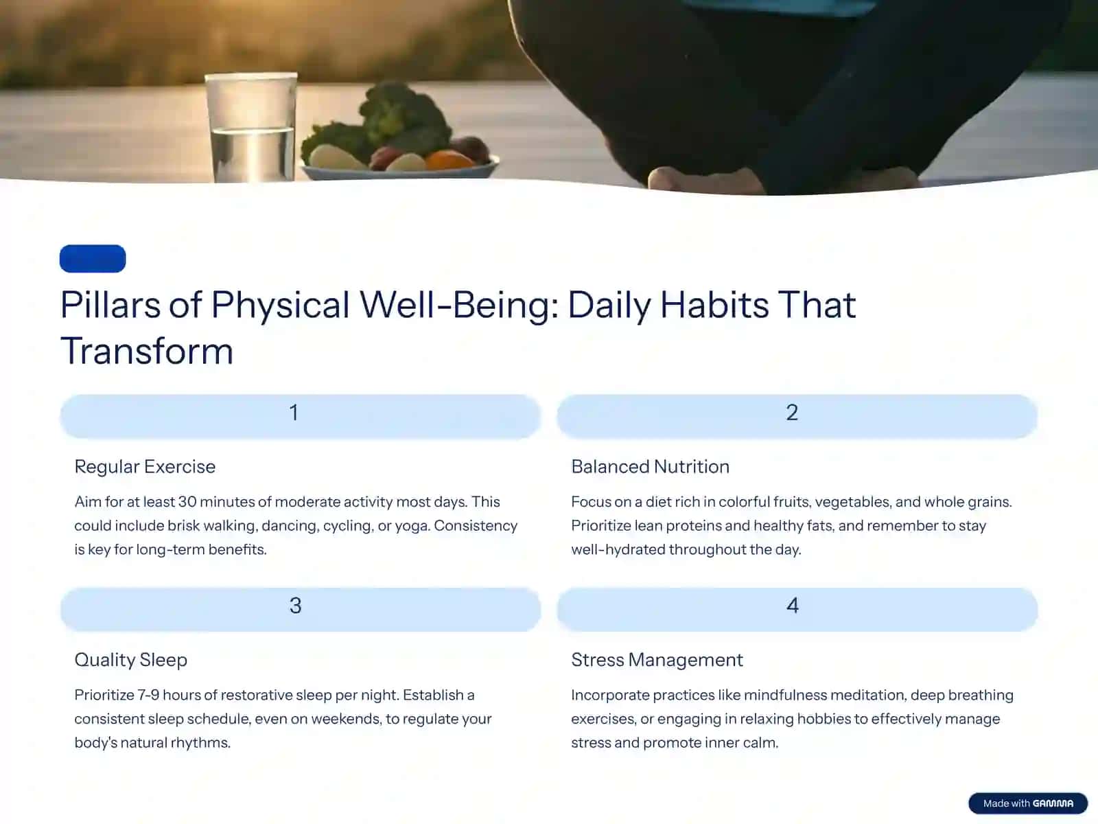 Physical Well-Being: Mastering Life Skills 4