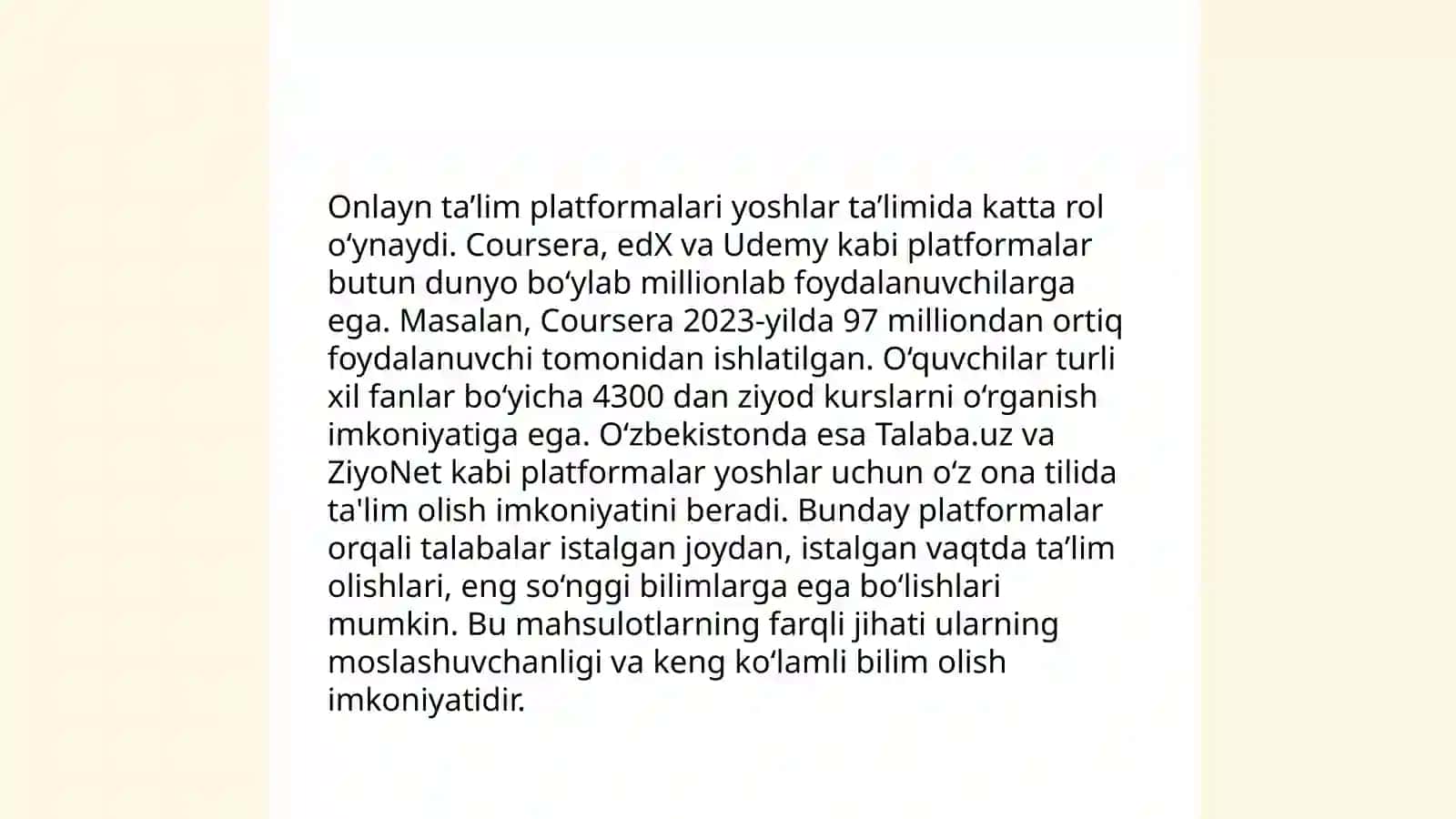 Yoshlar ta’lim-tarbiyasida zamonaviy axborot texnologiyalarning o‘rni va ahamiyati 4
