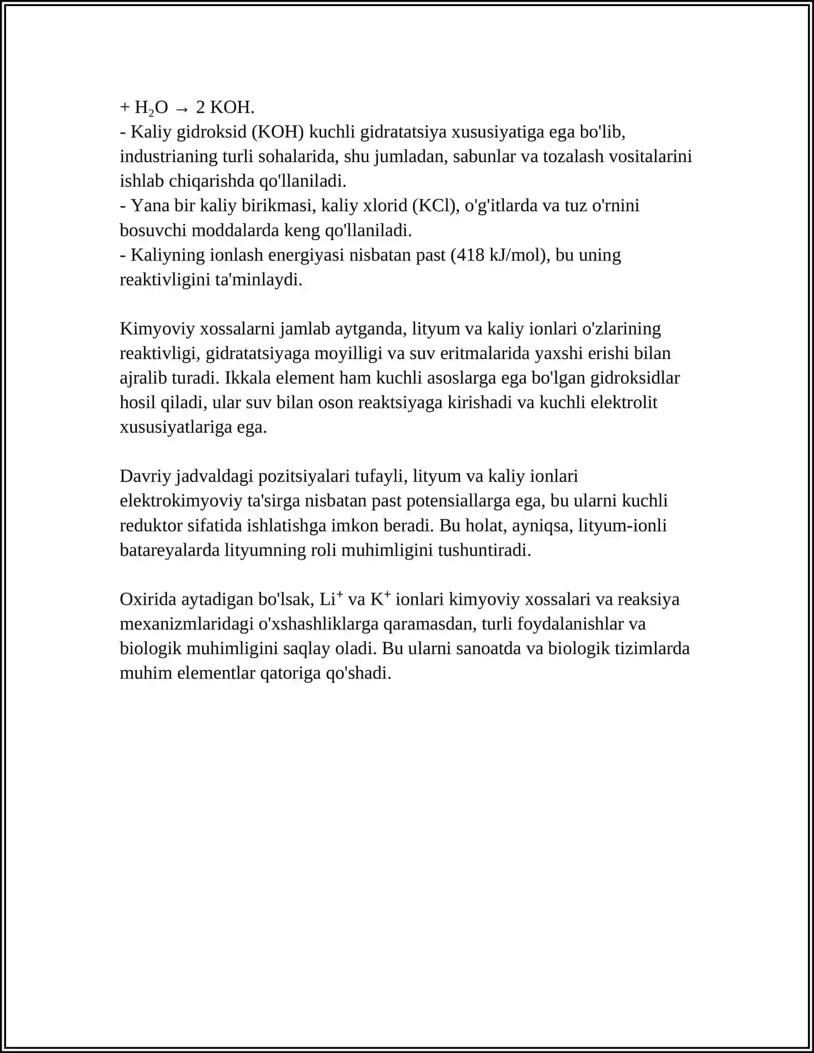 LI VA K IONLARINI ANALTIK REAKSIYALARI 4