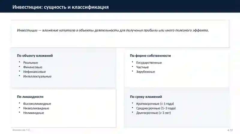 Инвестиции в телекоммуникации и их экономическая эффективность 4