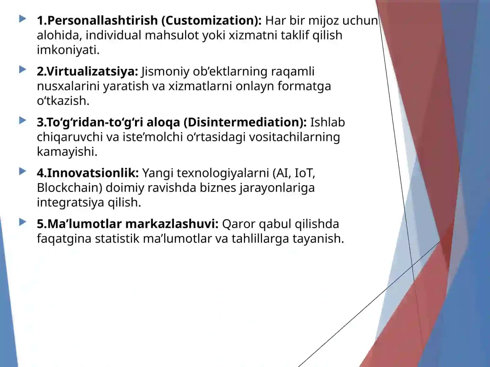 O”zbekiston korxonalarida raqamliiqtisodiyot tamoyillarini joriyetish muommolari va yechimlari 4