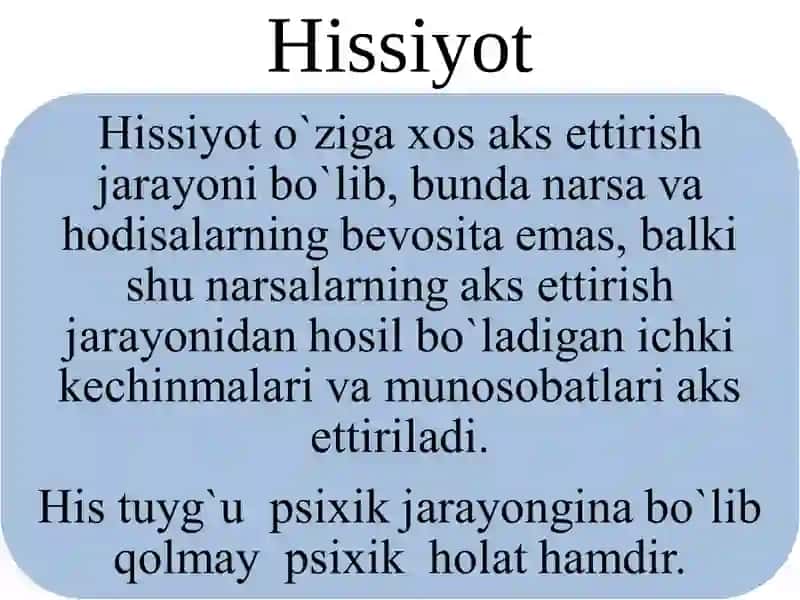 Emotsional jarayonlarning umumiy tavsifi 4