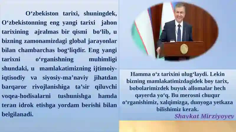 O‘zbekistonning eng yangi tarixi 4