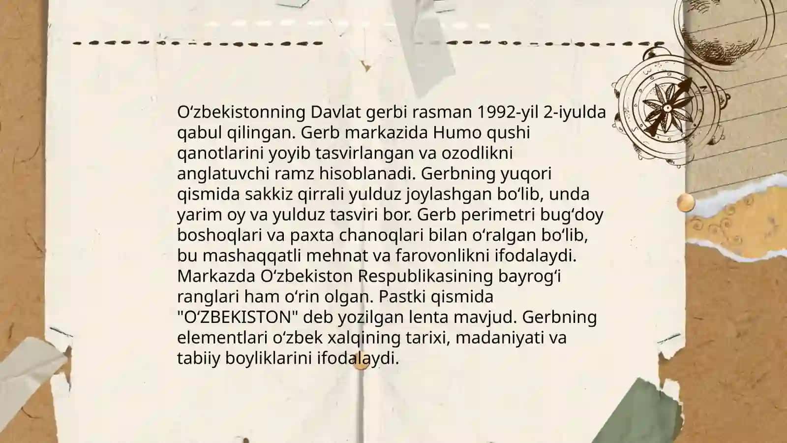 Oʻzbekiston Respublikasi Davlat ramzlari 4