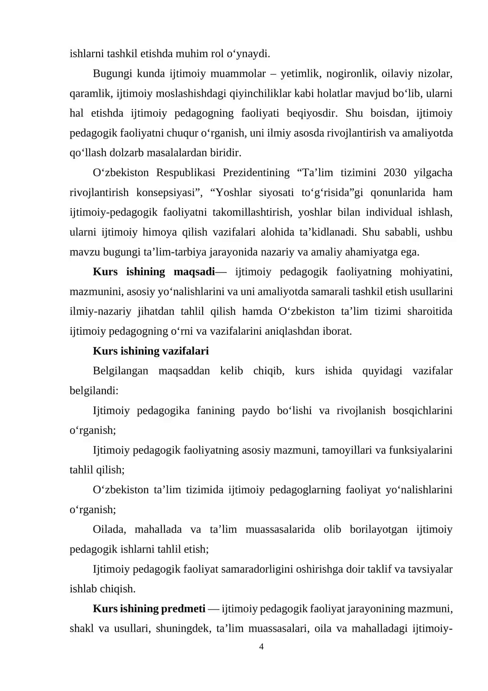 Ijtimoiy pedagogik faoliyat 4